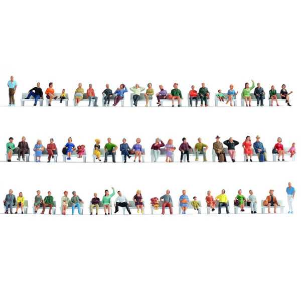 18402 Conjunto mega económico Passageiros sentados sem bancos Esc H0