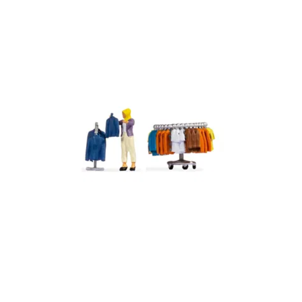 16509 Mini Cenas temáticas "Venda de roupa'' Esc H0