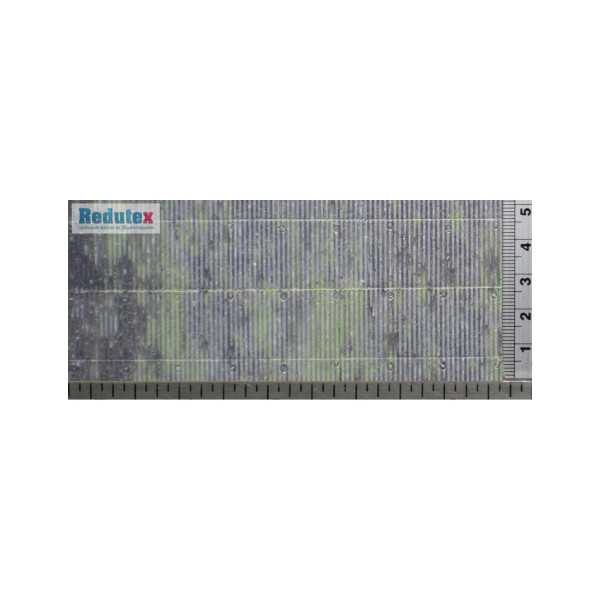 087TI121 Chapas industriais onduladas policromadas Esc H0