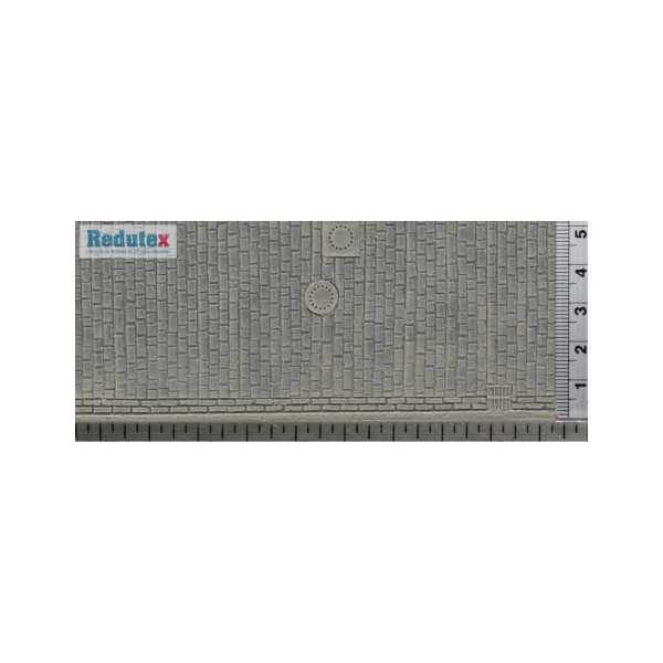 087CF311 Pavimento urbano em calçada rua com passeios Esc H0