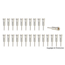 6044 Pino adaptador, 25 peças