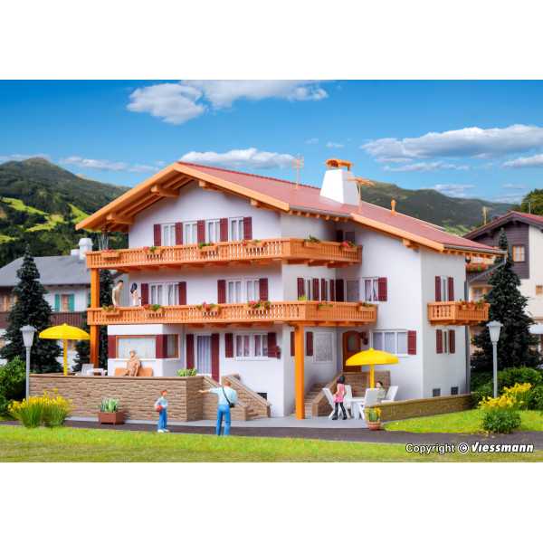 38077 Kit Casa com iluminação interior Esc H0