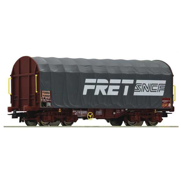 76443 Vagão de lona deslizante, SNCF Esc H0