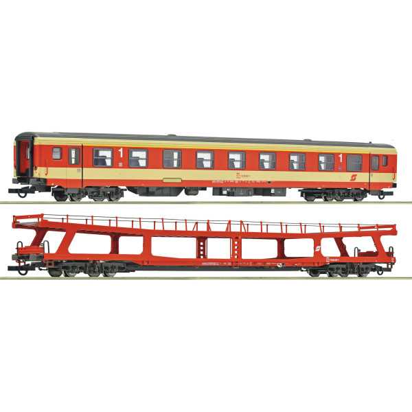 6200129 Conjunto de 2 peças: Expresso "D 704", ÖBB Esc H0