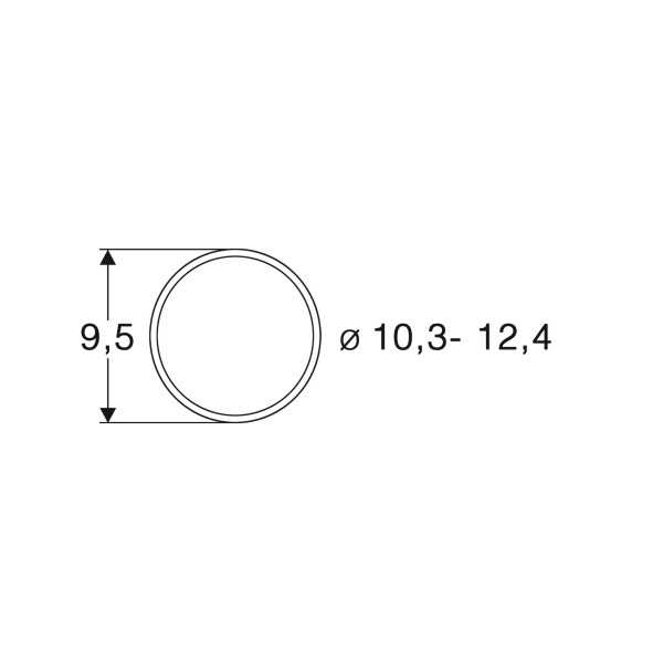 40074 Conjunto de pneus de tração AC 10,3 - 12,4 mm