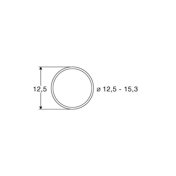 40075 Conjunto de pneus de tração AC 12,5 - 15,3 mm